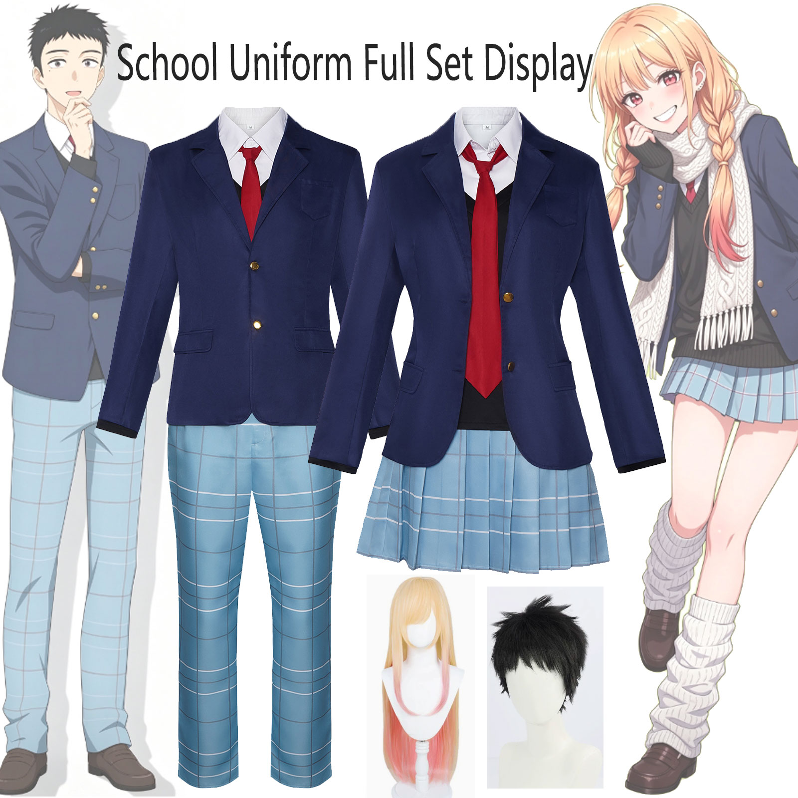 Anime Cosplay Couple - Комплект для косплея My Dress-Up Darling,