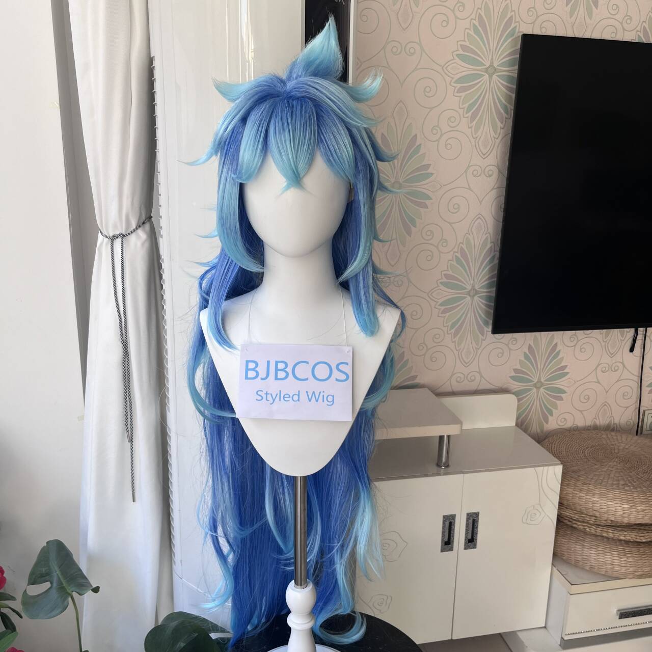 Anime Cosplay Ladies - Стильный парик Idia для косплея, аниме-парик