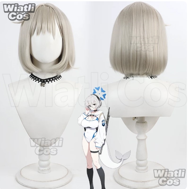 Anime Cosplay Blue Hair - Игровой парик Urara Kotone из Blue
