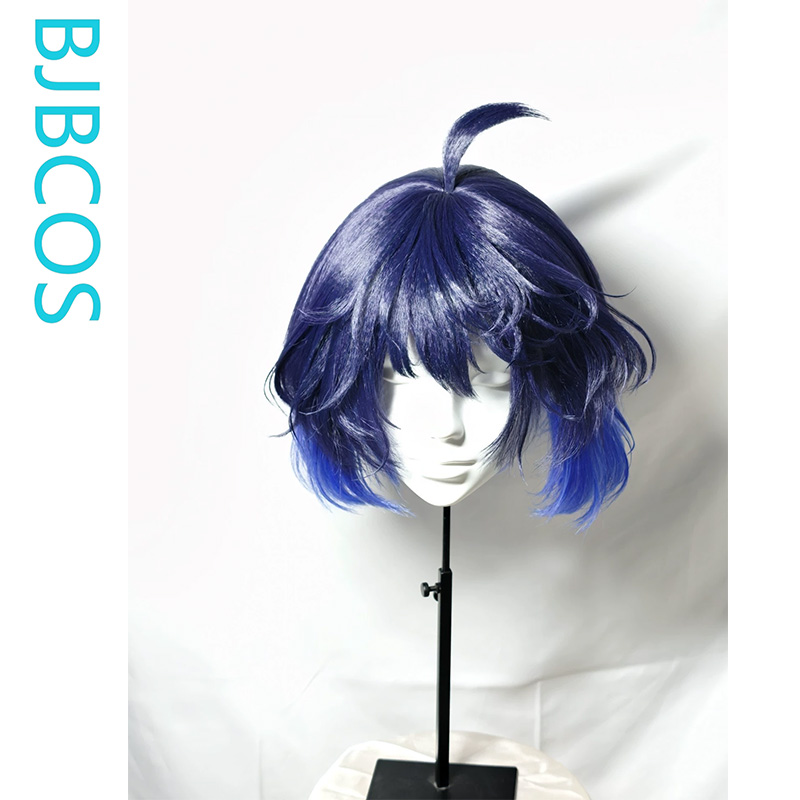 [Стилизованный парик] Парик дл – обзор и цена Anime Cosplay Blue Hair