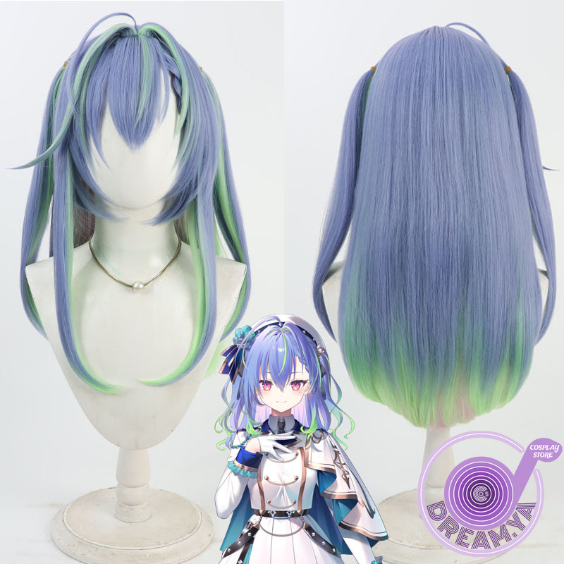 Suzumi Nemo Косплей Парик Vtub – обзор и цена Anime Cosplay Blue Hair