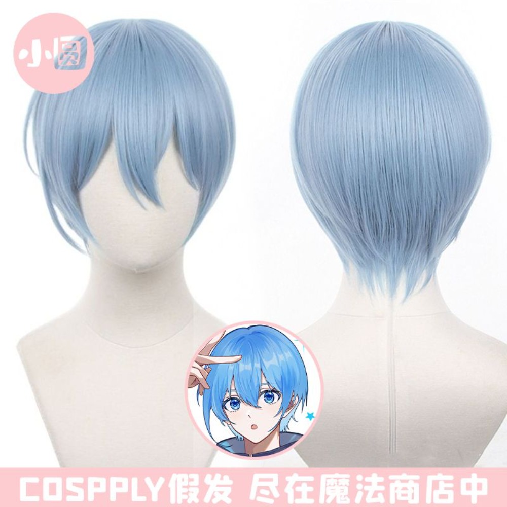 Парик для косплея Hiori Yo из  – обзор и цена Anime Cosplay Blue Hair